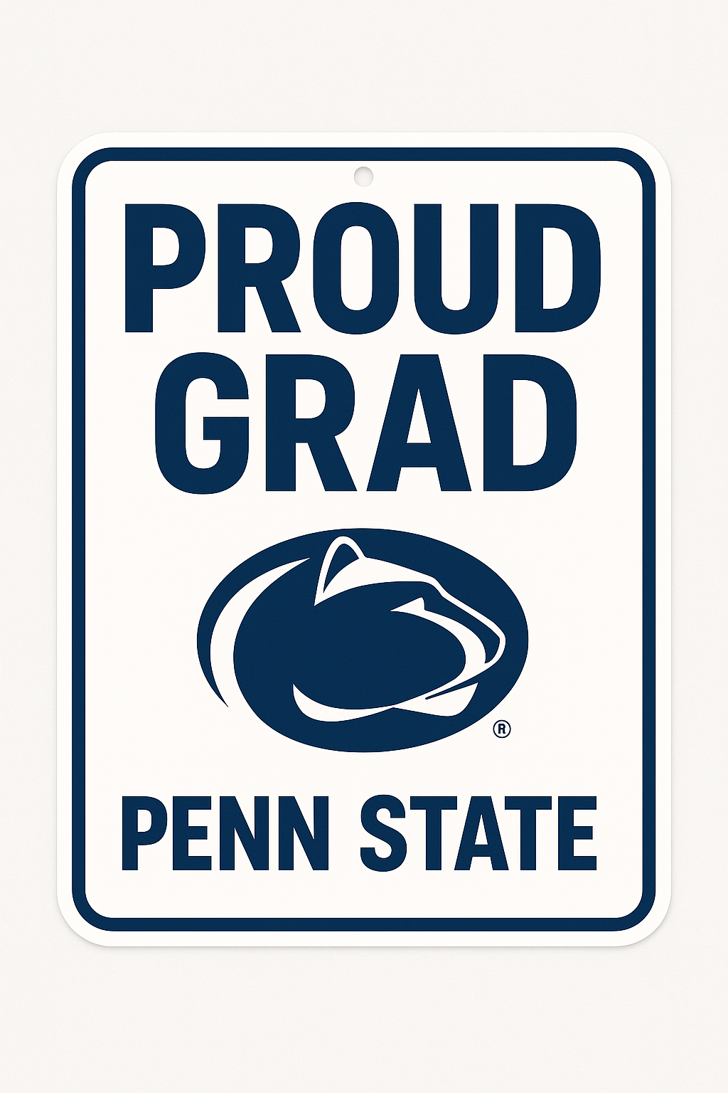 Penn State Grad Door sign